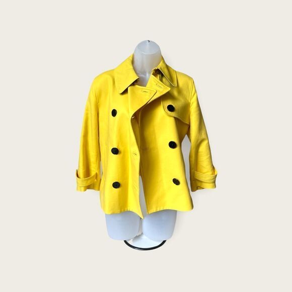 Lauren Ralph Lauren Yellow Jacket - Size Small - Picture 2 of 7